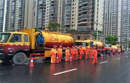 龙门市政管道清淤